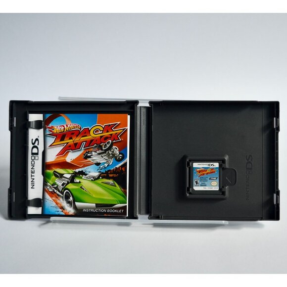 Nintendo DS Hot Wheels Track Attack Video Game Disc Case & Manual - Picture 4 of 6